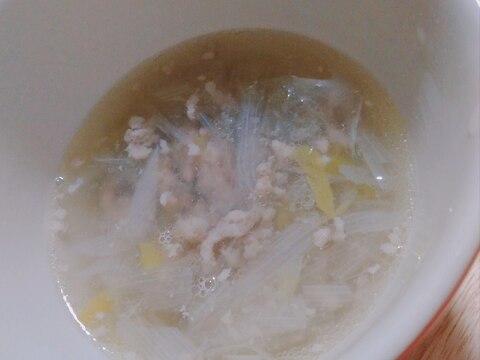 簡単生姜スープ